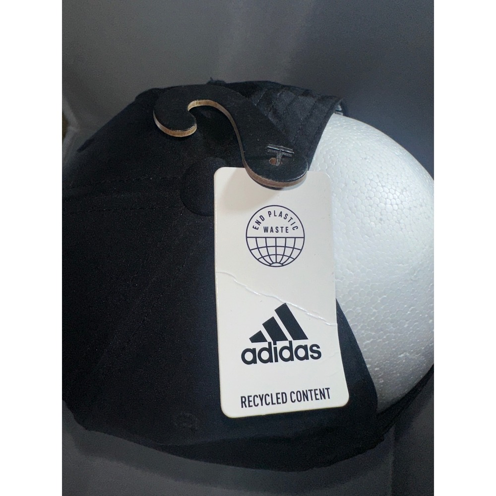 Adidas AEROREADY Womens Fit Baseball Cap Black Performance Hat New NWT - Picture 7 of 9